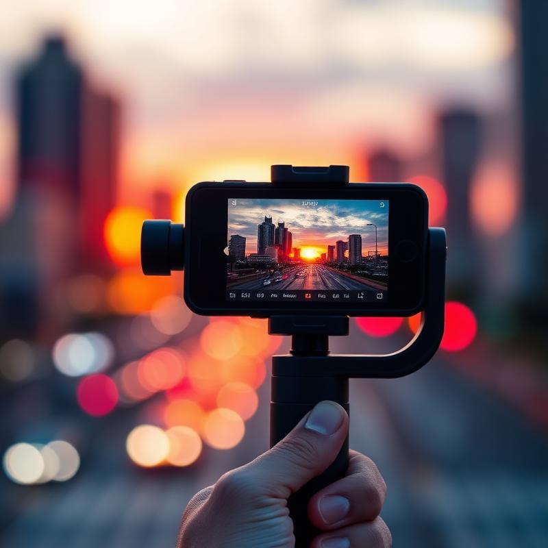 Câmara de bolso com gimbal
